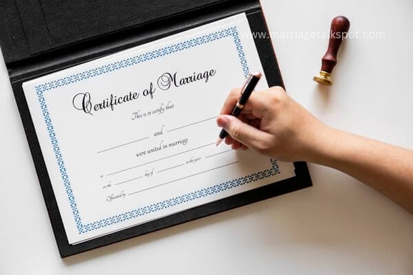 Get A Copy Of Your Marriage License